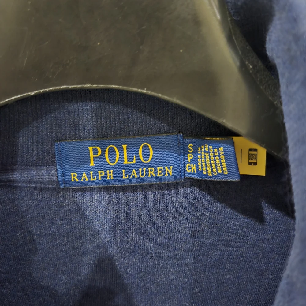 Ralph Lauren Men's Navy Zip-Up Sweater - Picture 2 of 3